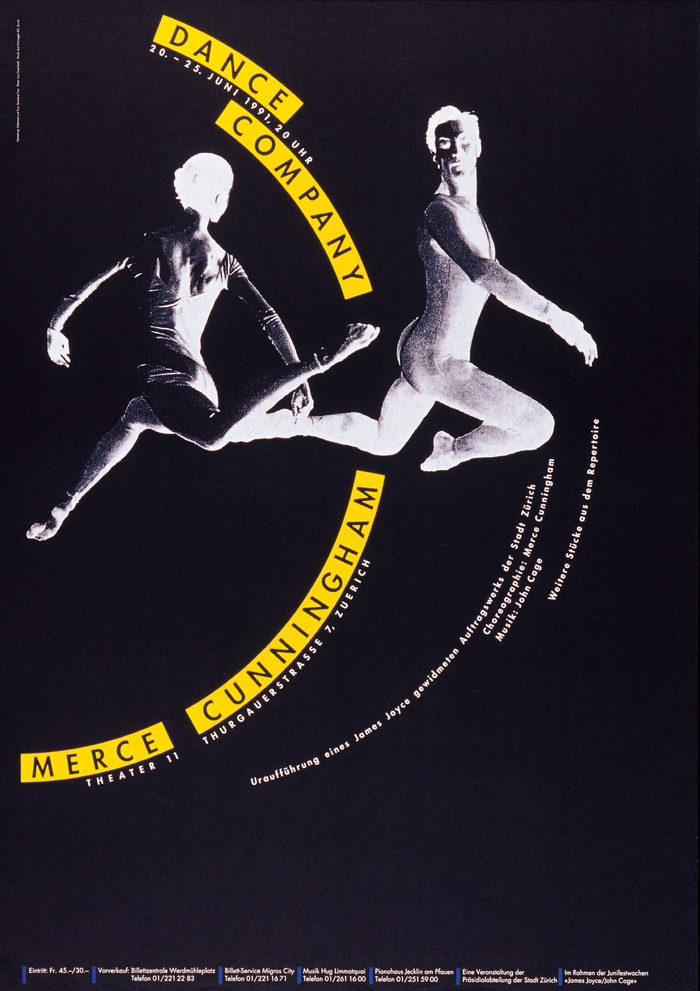 Merce Cunningham Dance Company at Theater 11