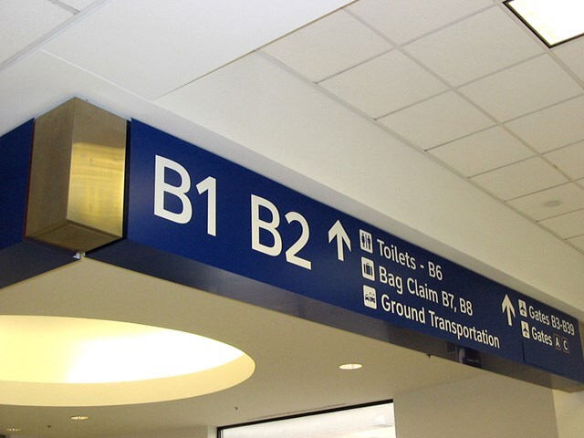 Dallas/Fort Worth International Airport wayfinding 3