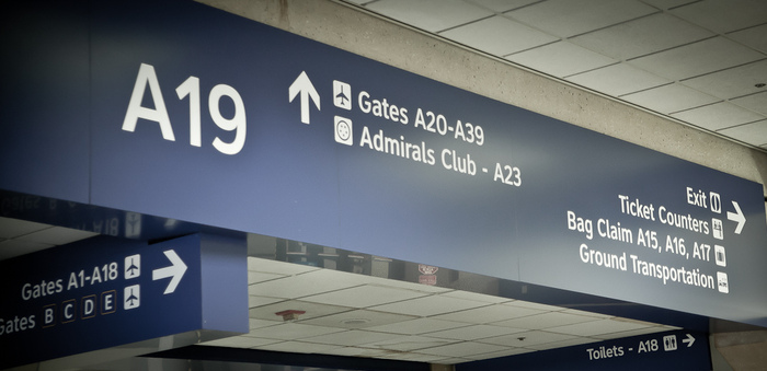 Dallas/Fort Worth International Airport wayfinding 1