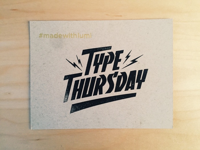 Type Thursday: January 2015 logo 1
