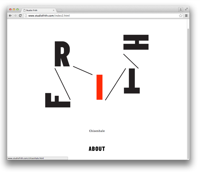 Studio Frith website 3