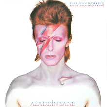 David Bowie – <cite>Aladdin Sane</cite> album art