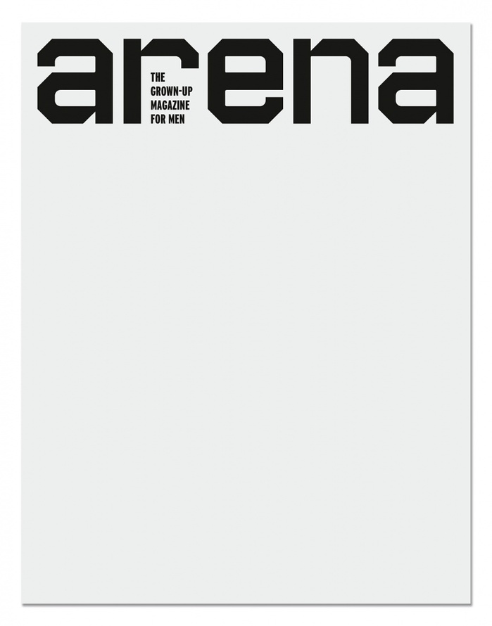 arena magazine nameplate