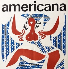 “Americana” Budapest poster