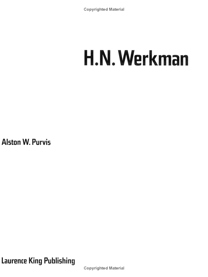 H.N. Werkman by Alston W. Purvis 2