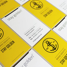 Stay Golden stationery