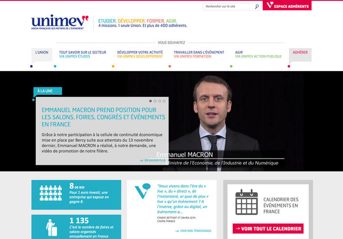 Unimev identity and website 2