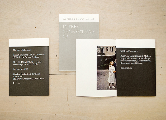 Flyers for BA Medien &amp; Kunst at ZHdK 2