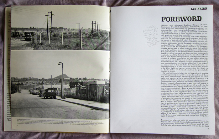 Interior pages with a foreword by Ian Nairn