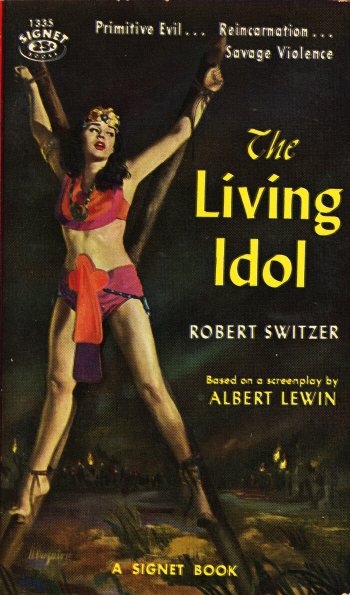 The Living Idol by Robert Switzer (Signet) 1