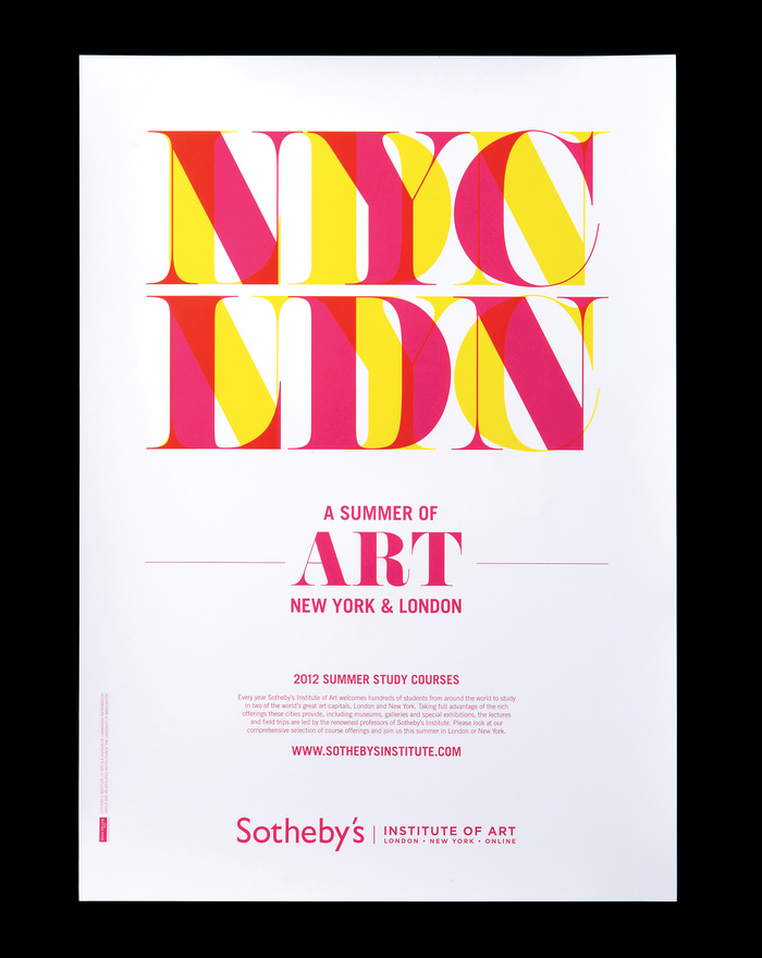 Sotheby’s Summer Study Poster 2