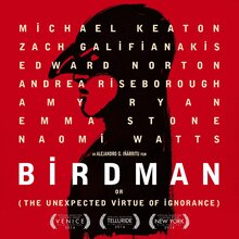 <cite>Birdman</cite> poster and opening credits