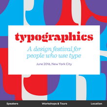 Typographics 2016 website