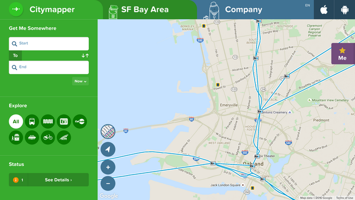 Citymapper identity (2013–) 5