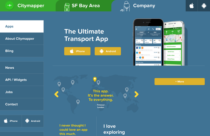 Citymapper identity (2013–) 7