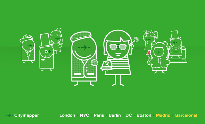 Citymapper identity (2013–) 3