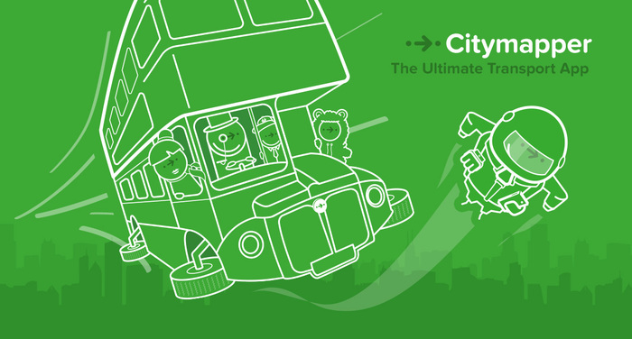 Citymapper identity (2013–) 2