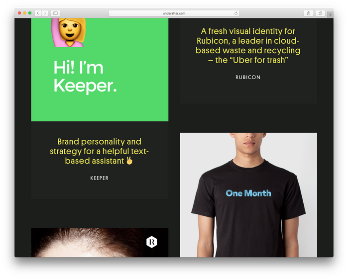 Under After website 2