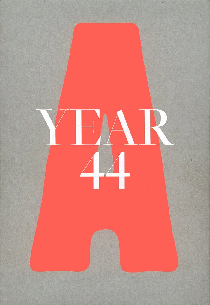 Cover of Art Basel Year 44, the first edition to be designed by Gavillet &amp; Rust and published by JRP Ringier.