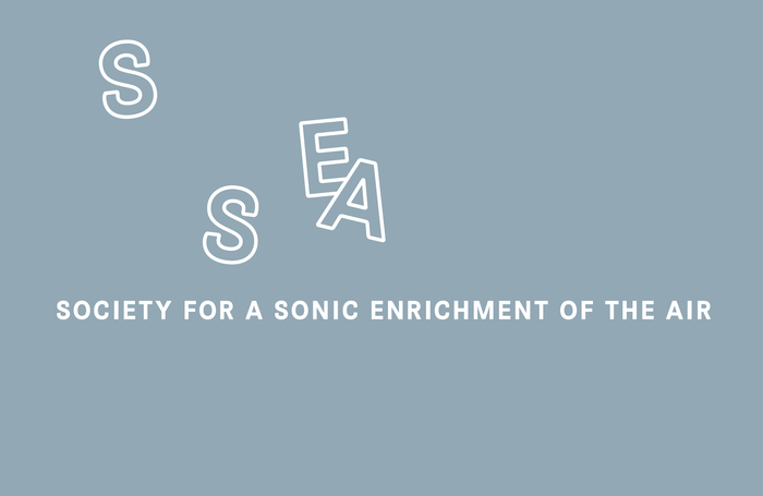 Society for a Sonic Enrichment of the Air logo 2