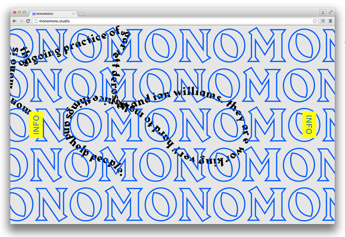 Mono Mono website 2