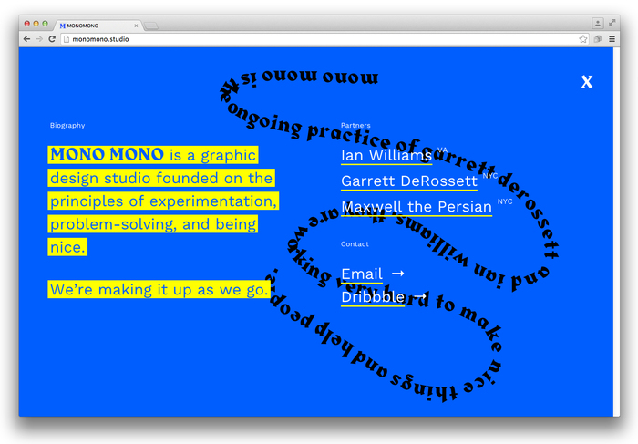 Mono Mono website 6