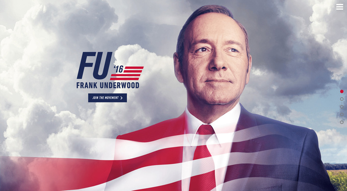 House of Cards: Frank Underwood presidential campaign, 2016 2