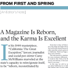 <cite>West</cite> magazine