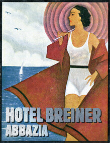 Hotel Breiner luggage label