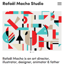 Rafael Macho Studio website