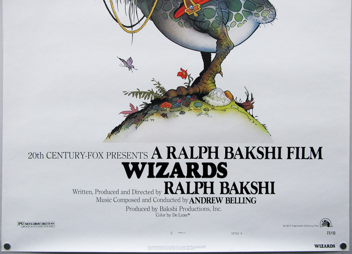 Wizards poster and titles 3