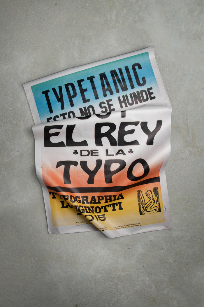 Typetanic — “I’m the King of Type” 3