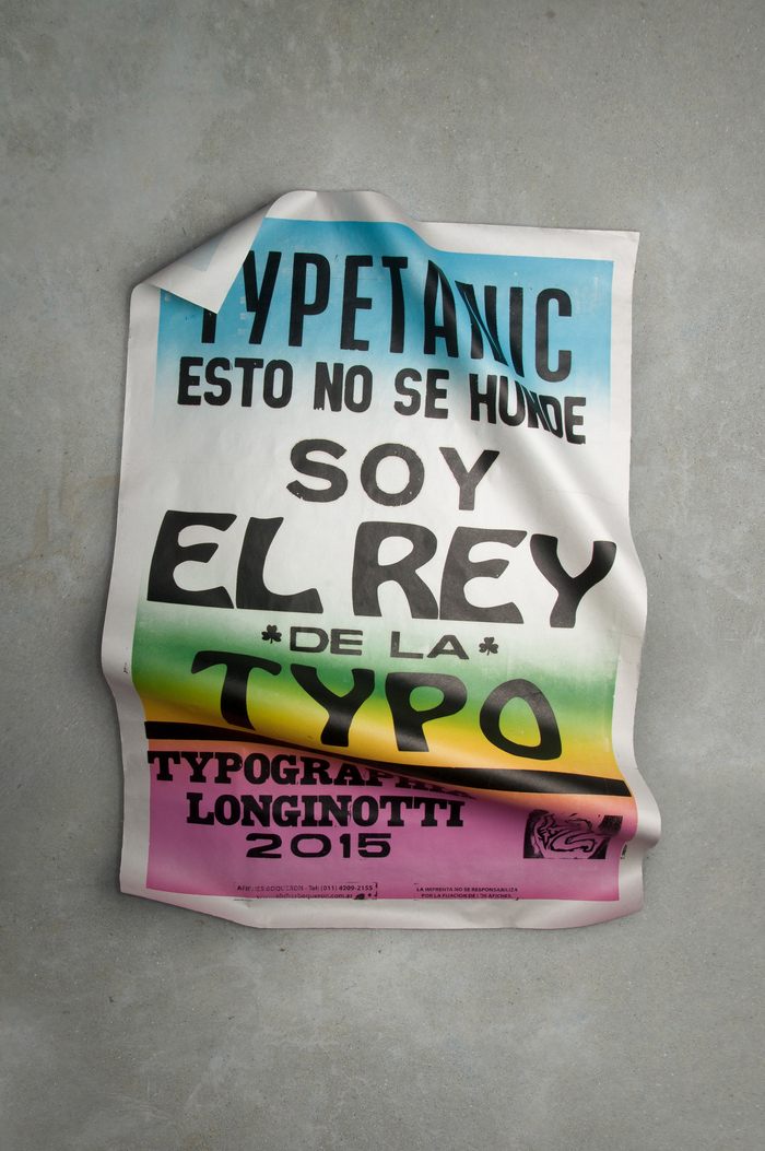 Typetanic — “I’m the King of Type” 1