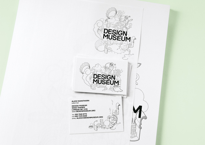 Design Museum identity adopted in 2003.
