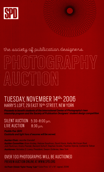 2006 SPD Photography Auction 2