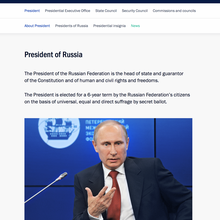 Official Internet Resources of the President of Russia