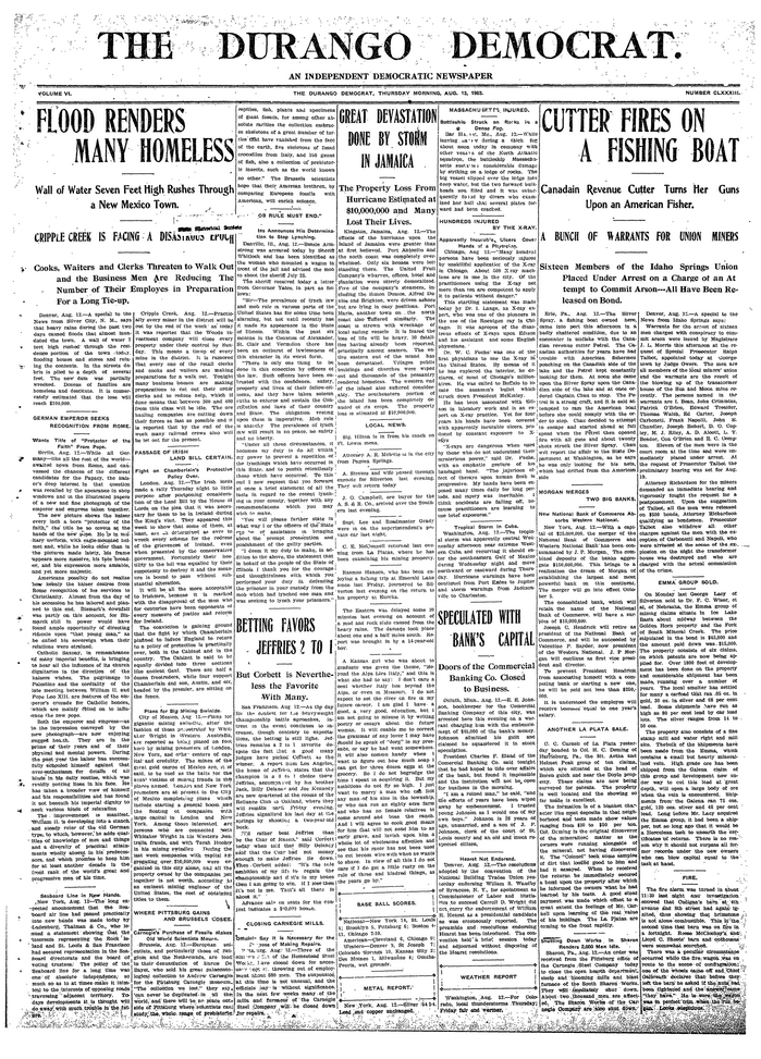 The Durango Democrat, 1903 2
