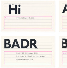 N/A identity and website