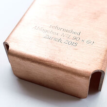 Copper storage boxes