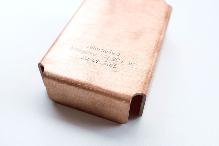Copper storage boxes 1