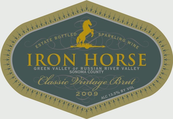 Iron Horse wine label 1