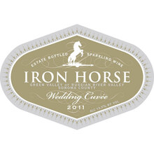 Iron Horse wine label