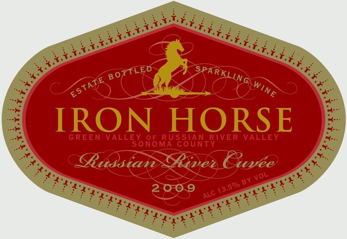 Iron Horse wine label 4