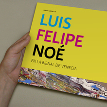 Luis Felipe Noé en la Bienal de Venecia