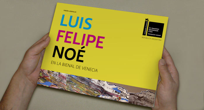 Luis Felipe Noé en la Bienal de Venecia 1