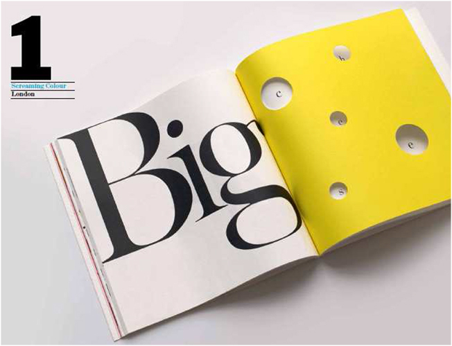 Pulp 01 with Franklin Gothic. “Big” is from a project covered in the editorial content that used Miller Banner.