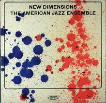 The American Jazz Ensemble – <cite>New Dimensions</cite> album art