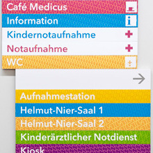 Offenbach Hospital sign system