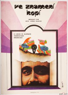 <cite>Ve znamení kopí</cite> (1975) movie poster