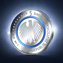 German 5-euro coin, 2016